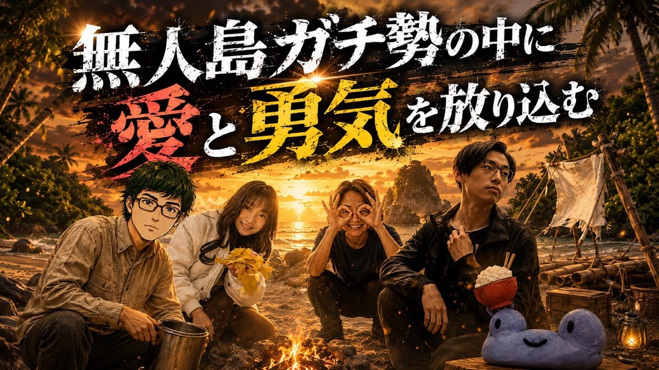 無人島企画：元記事のサムネイル